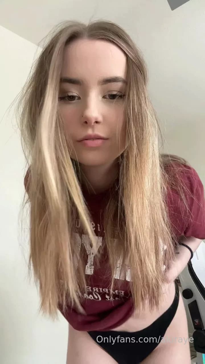 Petite College Cutie with Cute Face Shows Her Natural Tits and Firm Ass
